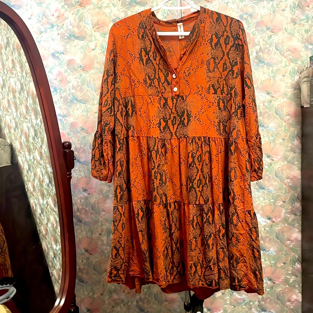Snake Skin Dress